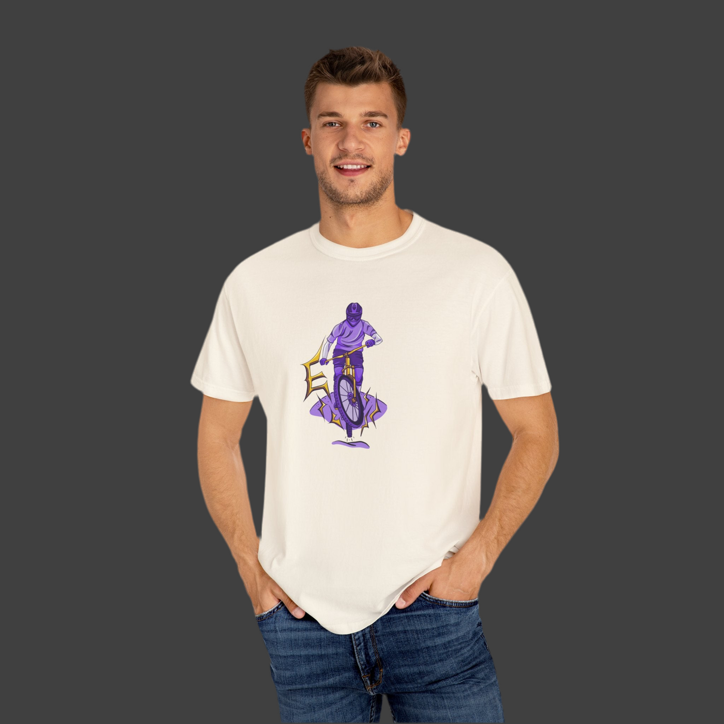 Electric trail shred T-shirt