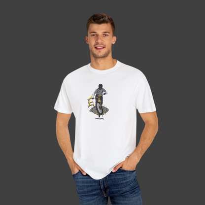 Electric trail shred neutral logo T-shirt