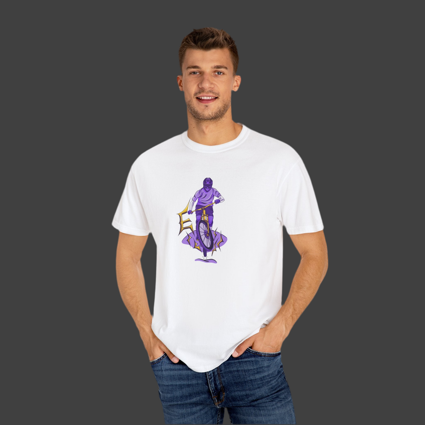 Electric trail shred T-shirt